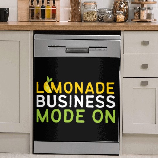 Lemonade Business Mode On Lemon Juice Boss Dish Washer Covers