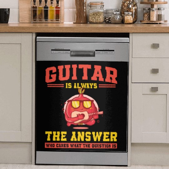 Onion Guitar Dish Washer Covers