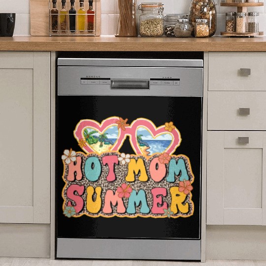 Hot Mom Summer sublimation Dish Washer Covers