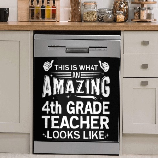 Amazing 4th Grade Teacher Dish Washer Covers