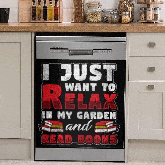 Books Book Lover Literature Back To School Dish Washer Covers