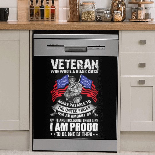 Veterans day celebration. Thank you veterans Dish Washer Covers