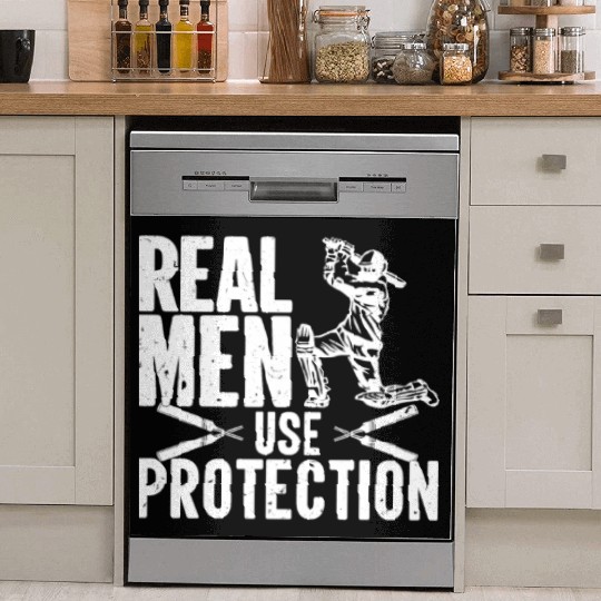 Athlete Sports Game Baseball Catcher Lifetstyle Dish Washer Covers