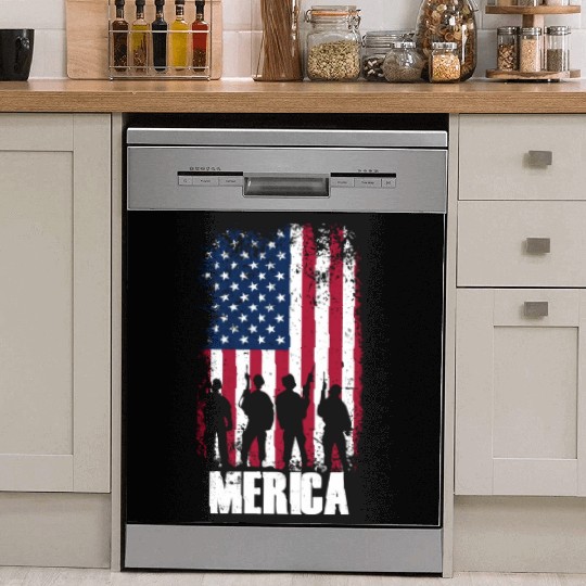 MERICA Independence Day USA 4th of July gift Dish Washer Covers