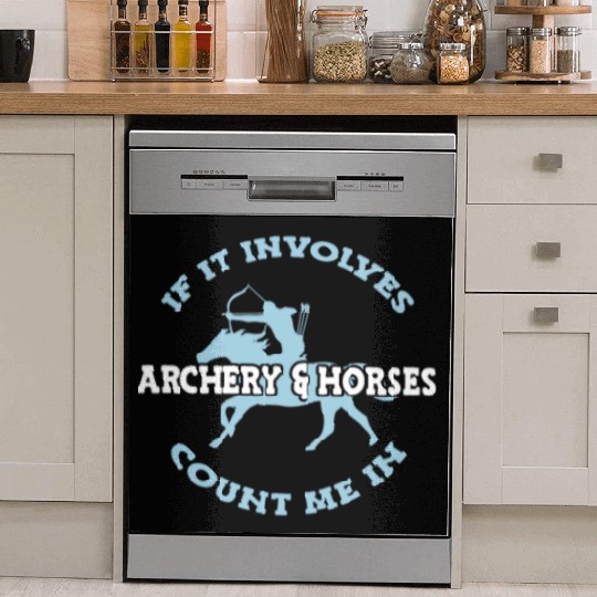 Archery & Horses Archer Dish Washer Covers