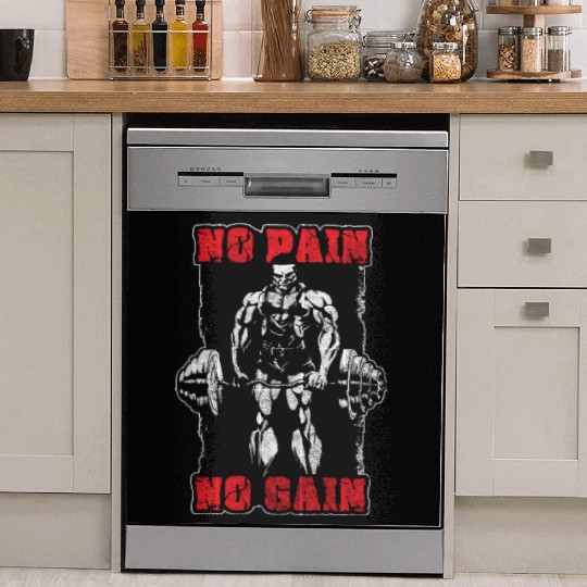 Fitness Gym Muscles Muscle Dish Washer Covers