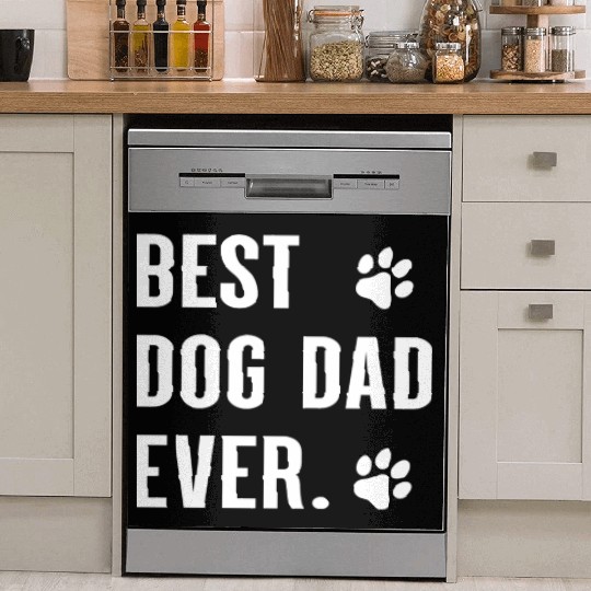 best dog dad ever Dish Washer Covers