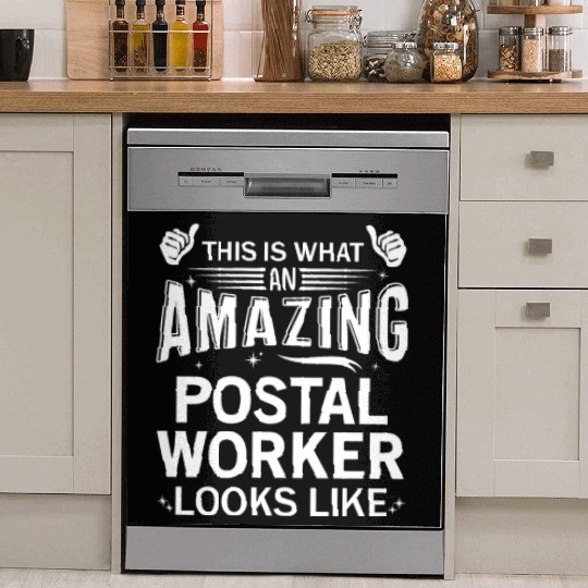 Amazing Postal Worker Dish Washer Covers