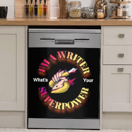 I am a writer, what is your superpower? Dish Washer Covers