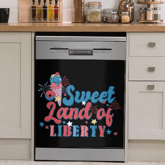 Sweet Land Of Liberty Dish Washer Covers