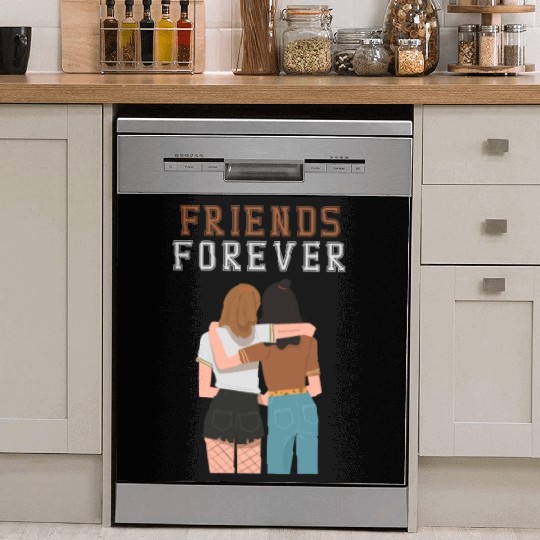 Cool Friends forever Dish Washer Covers for friendship day to you