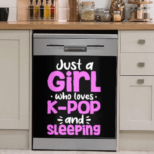 Just A Girl Who Loves K-Pop and Sleeping Dish Washer Covers