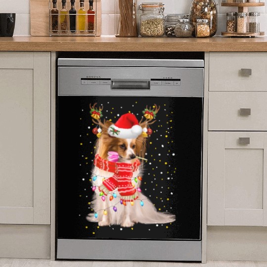 Papillion Dish Washer Covers Papillion Reindeer Christmas Light