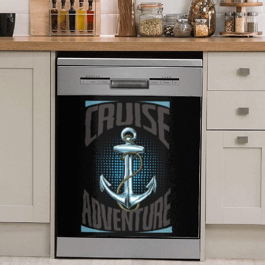 Cruise Adventure Anchor Dish Washer Covers