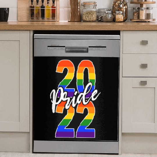 Gay Pride 2022 LGBTIQ Queer Demonstration Dish Washer Covers