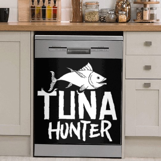 Red Tuna Fish Bluefin Fishing Salad Dish Washer Covers