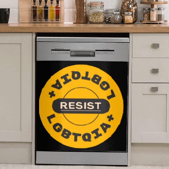 LGBTQIA resist Dish Washer Covers
