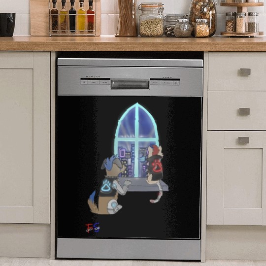 Cyberpunk Dish Washer Covers