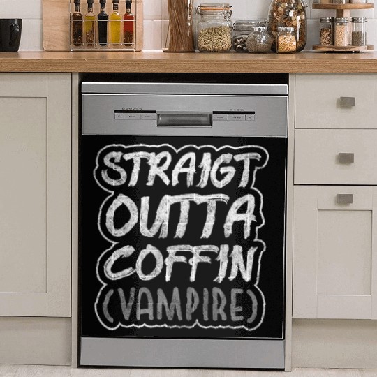 Vampires Teeth Creepy Dish Washer Covers