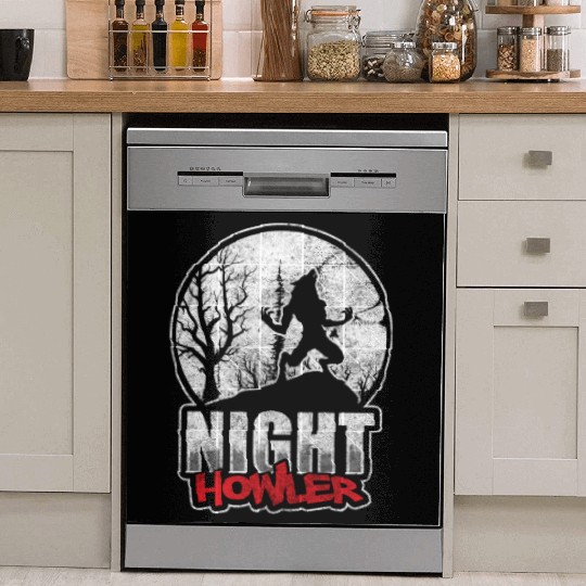 Werewolf Wolves Horror Dish Washer Covers