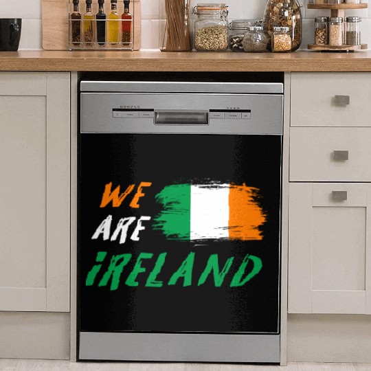 We are Ireland flags design Dish Washer Covers