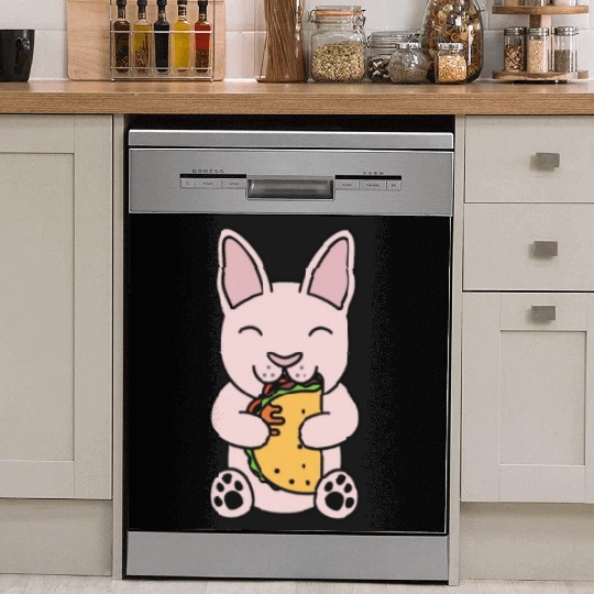 Sphynx Cat Taco Lover Dish Washer Covers