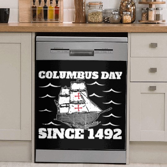 Columbus Day Italian Pride Dish Washer Covers