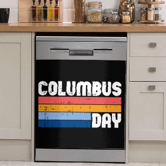 Columbus Day Italian Pride Dish Washer Covers