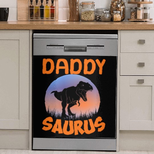 Daddysaurus Papasaurus Dish Washer Covers