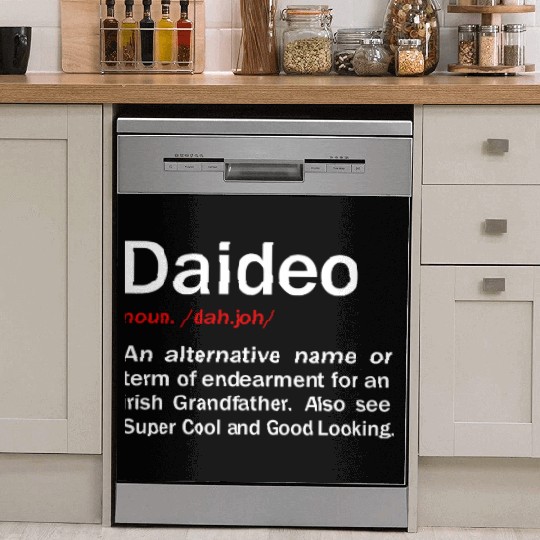 Daideo Irish Grandfather Irish Grandad Dish Washer Covers