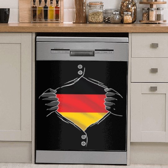 germany flag proud Dish Washer Covers