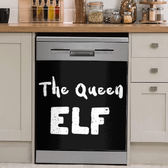 The Queen Elf - Christmas Elf Dish Washer Covers