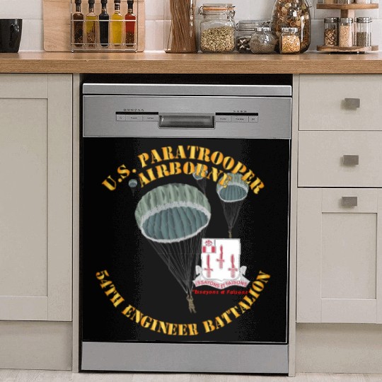 Army US Paratrooper 54th Engineer Battalion X 300 Dish Washer Covers