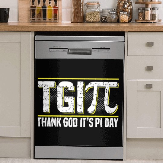 Happy PI Day 3 14 Pi Day Celebration Thank God It Dish Washer Covers