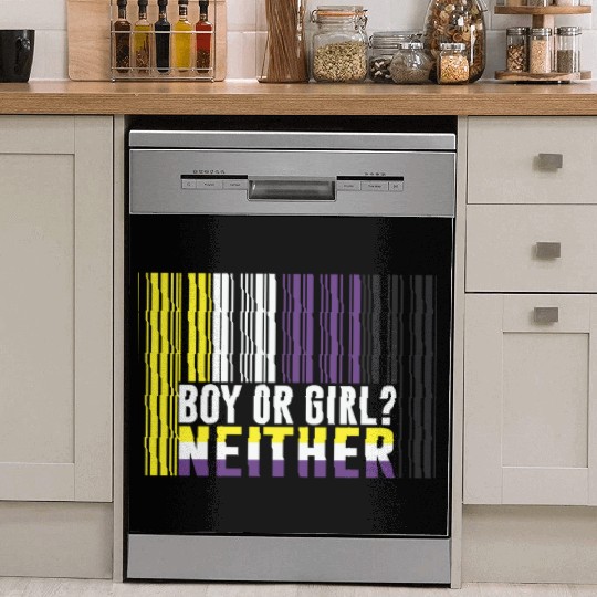LBGT Flag Gay Pride Human Boy or Girls Dish Washer Covers