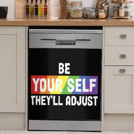 LBGT Flag Gay Pride Human Dish Washer Covers