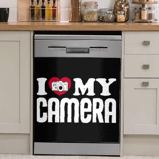 Photography Camera Lens I Love My Dish Washer Covers