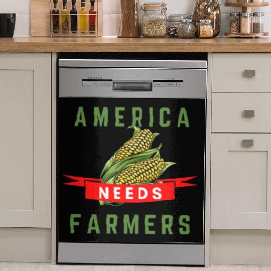 America Needs Farmers Dish Washer Covers - Gifts For Farmers