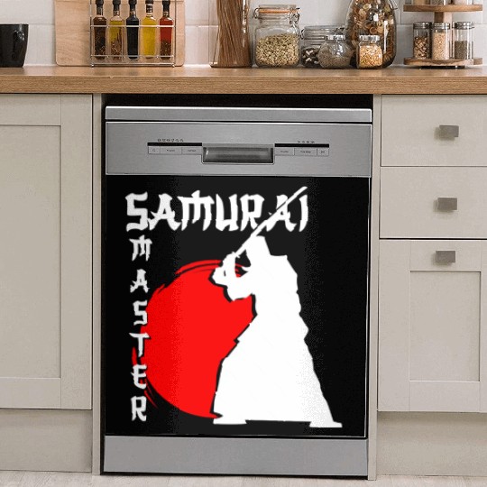 Japan Katana Martial Arts Honor Dish Washer Covers
