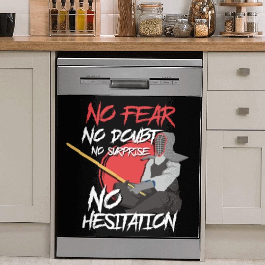 Fighter Katana Martial Arts Sword Dish Washer Covers