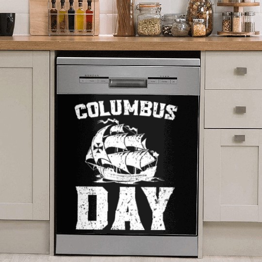 Columbus Day Christopher Columbus Italian American Dish Washer Covers
