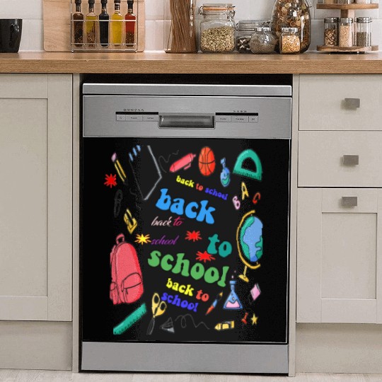 Back to school Dish Washer Covers