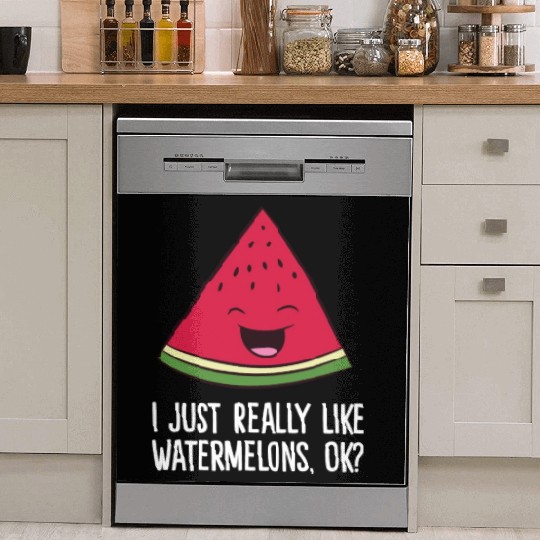Watermelon - I just really like watermelons, ok? Dish Washer Covers