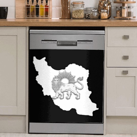 Iran Lion Sun Dish Washer Covers