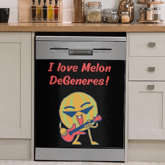 I love Melon DeGeneres Dish Washer Covers