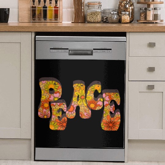 Psychedelic Peace Dish Washer Covers