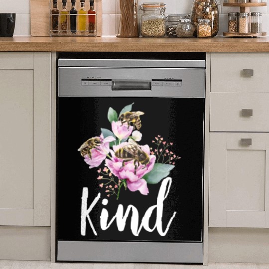 Bee Kind Save The Bees Earth Day Dish Washer Covers