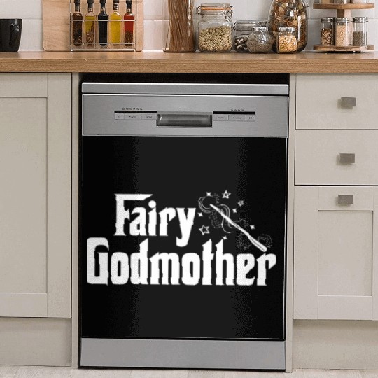 Fairy Godmother Cute Wand Star Spell Fantasy Gift Dish Washer Covers