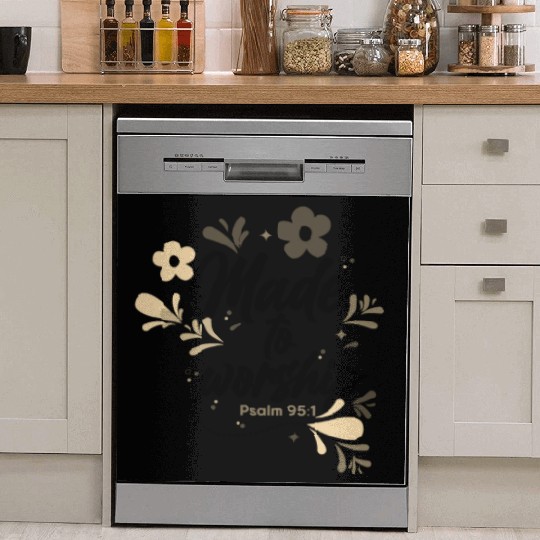 Christianity Made to Worship Christian Gift Ideas Dish Washer Covers