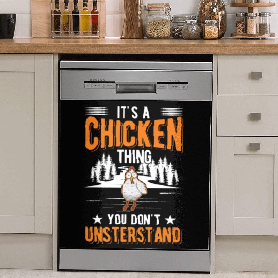It's A Chicken Thing Chickens Dish Washer Covers